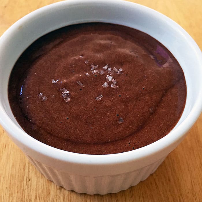 Olive Oil Chocolate Mousse