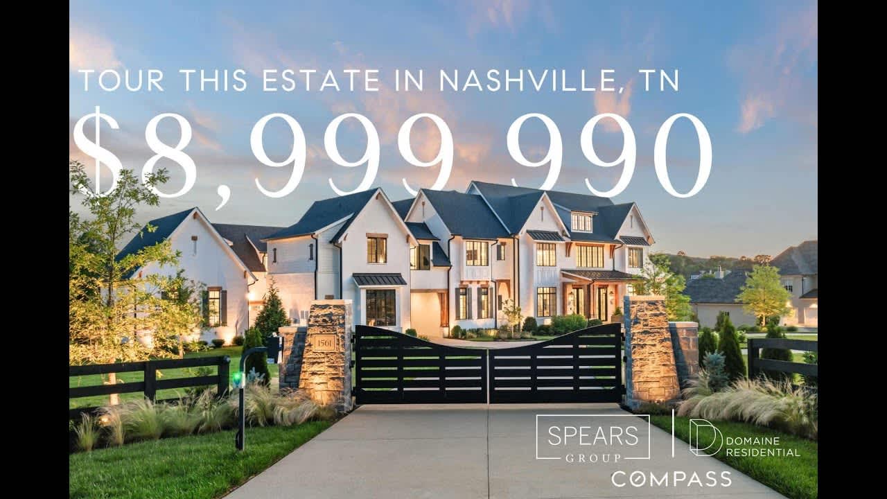 Detailed Walkthrough of this $8,999,900 Estate | Brentwood, TN