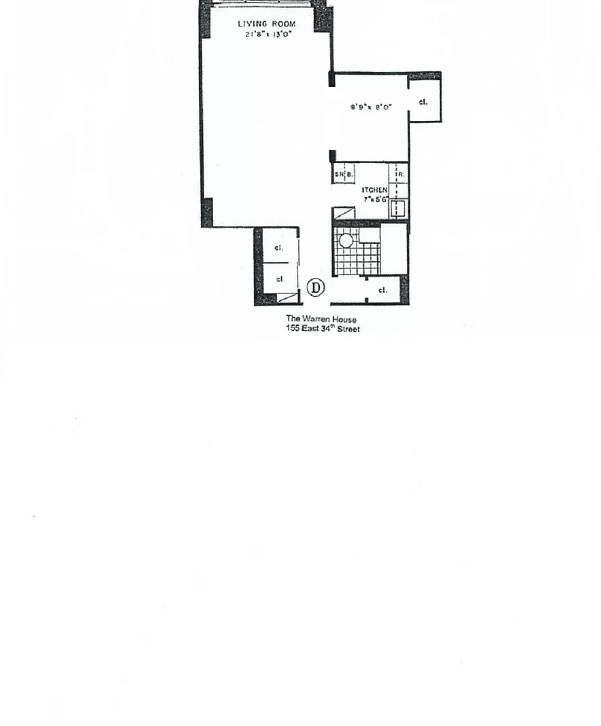 155 East 34th St., #16-D