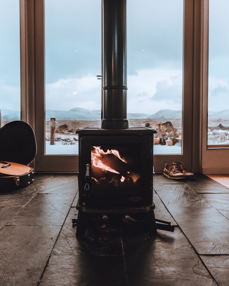 fireplace stove - nest realty