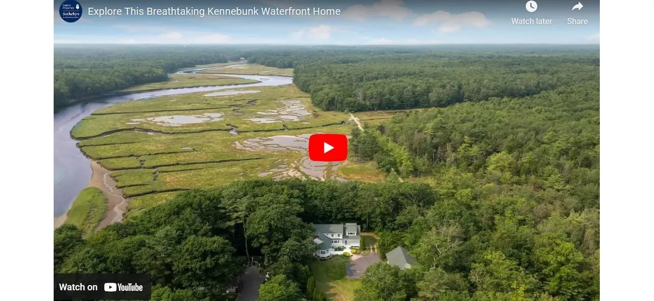 Video of The Week: Explore This Breathtaking Kennebunk Waterfront Home
