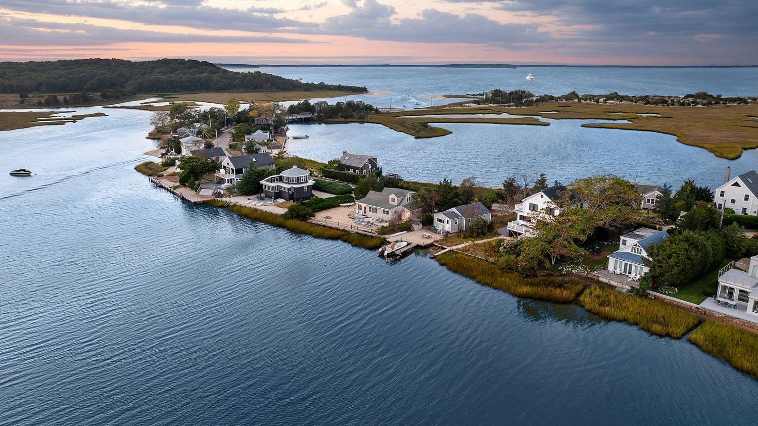 Panoramic Waterfront Vistas in a Coveted Harborside Neighborhood