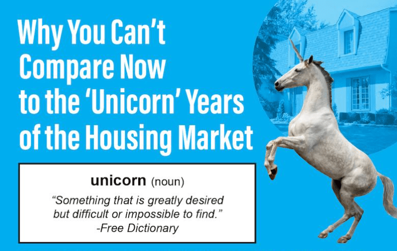 Comparing Today's Housing Market to That of the "Unicorn Years" Is Misleading