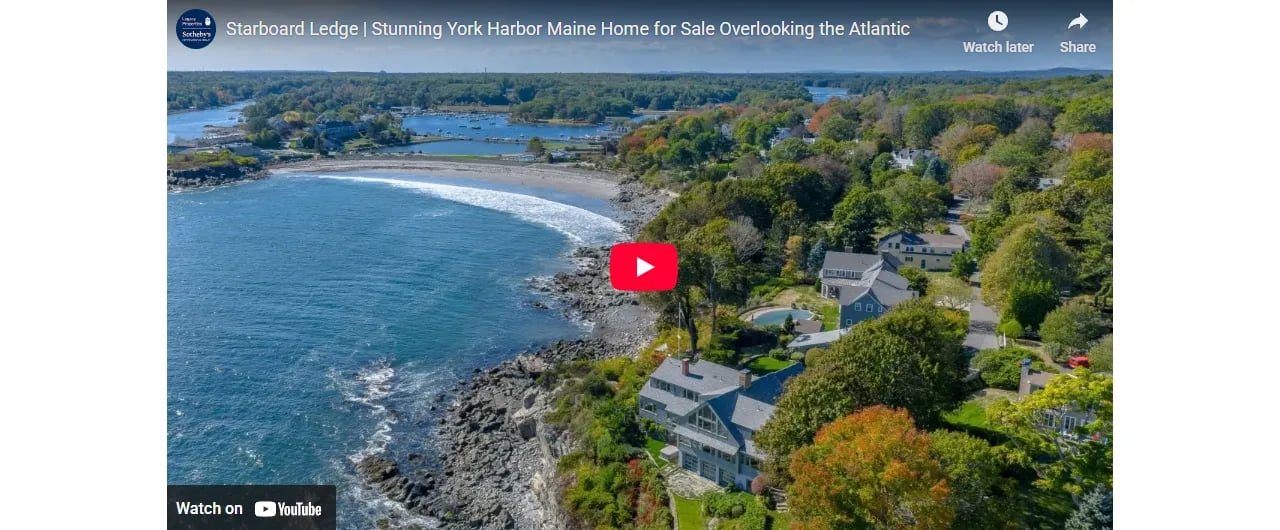 Starboard Ledge | Stunning York Harbor Maine Home for Sale Overlooking the Atlantic