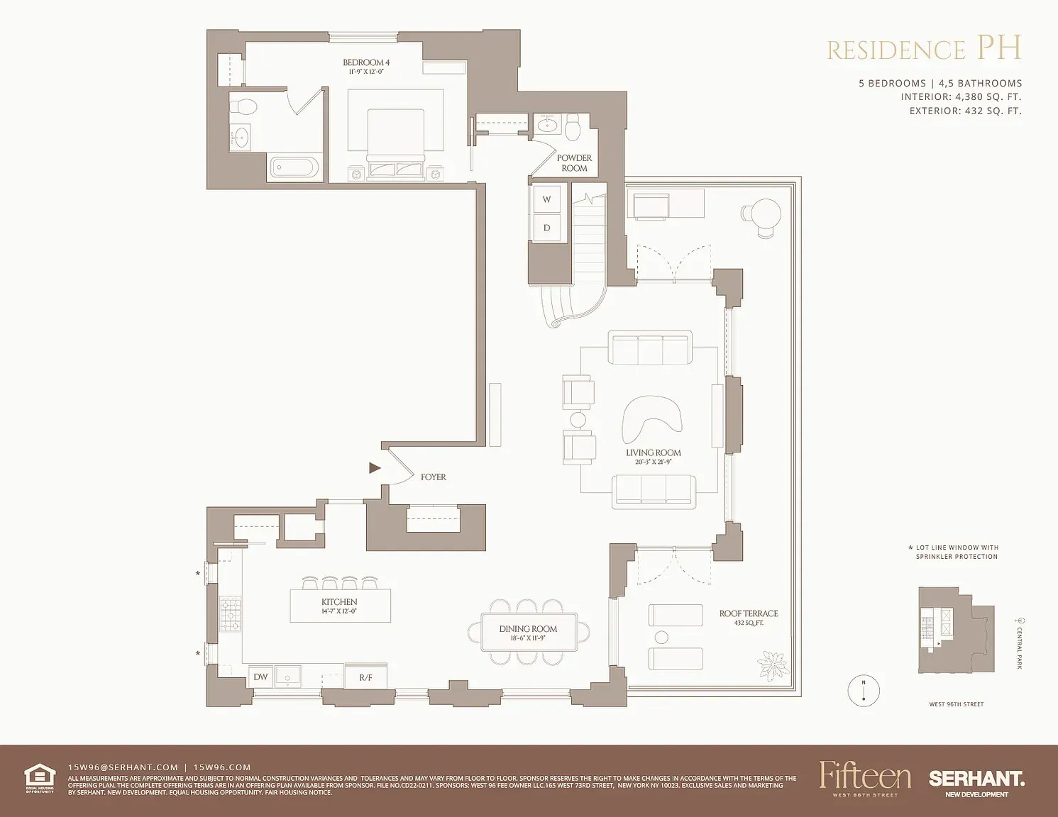 15 West 96th Street Unit: PH