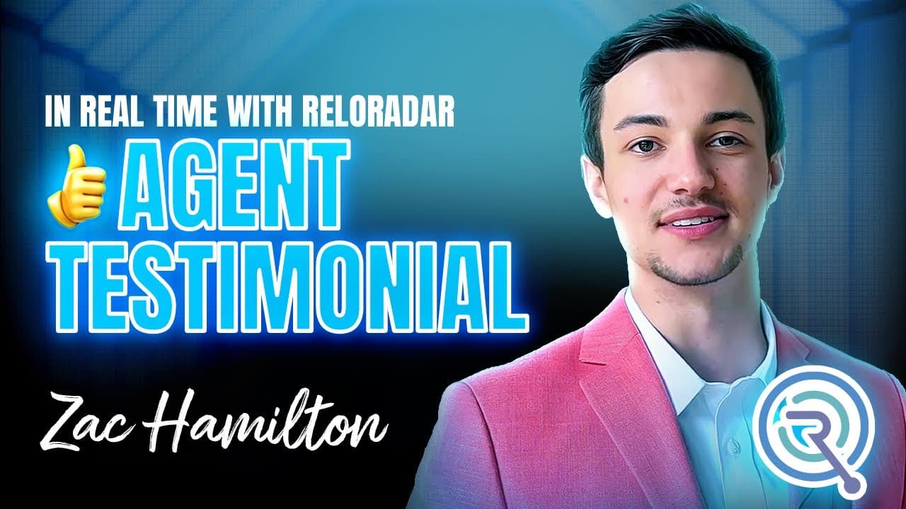 In Real Time with ReloRadar | Agent Testimonial | Zac Hamilton