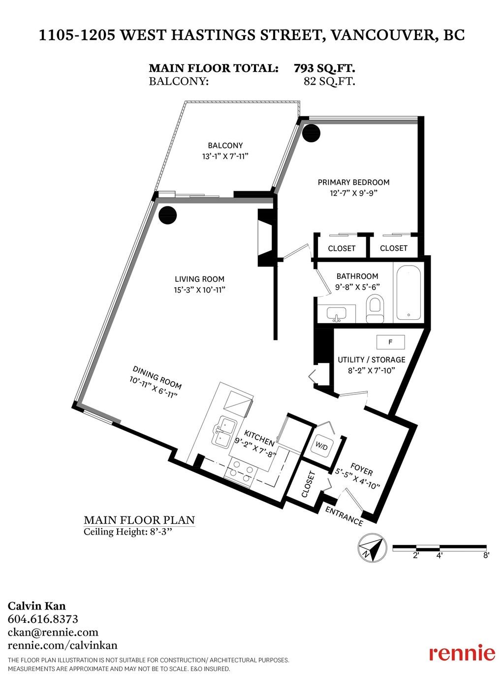 1205 W Hastings St, #1105