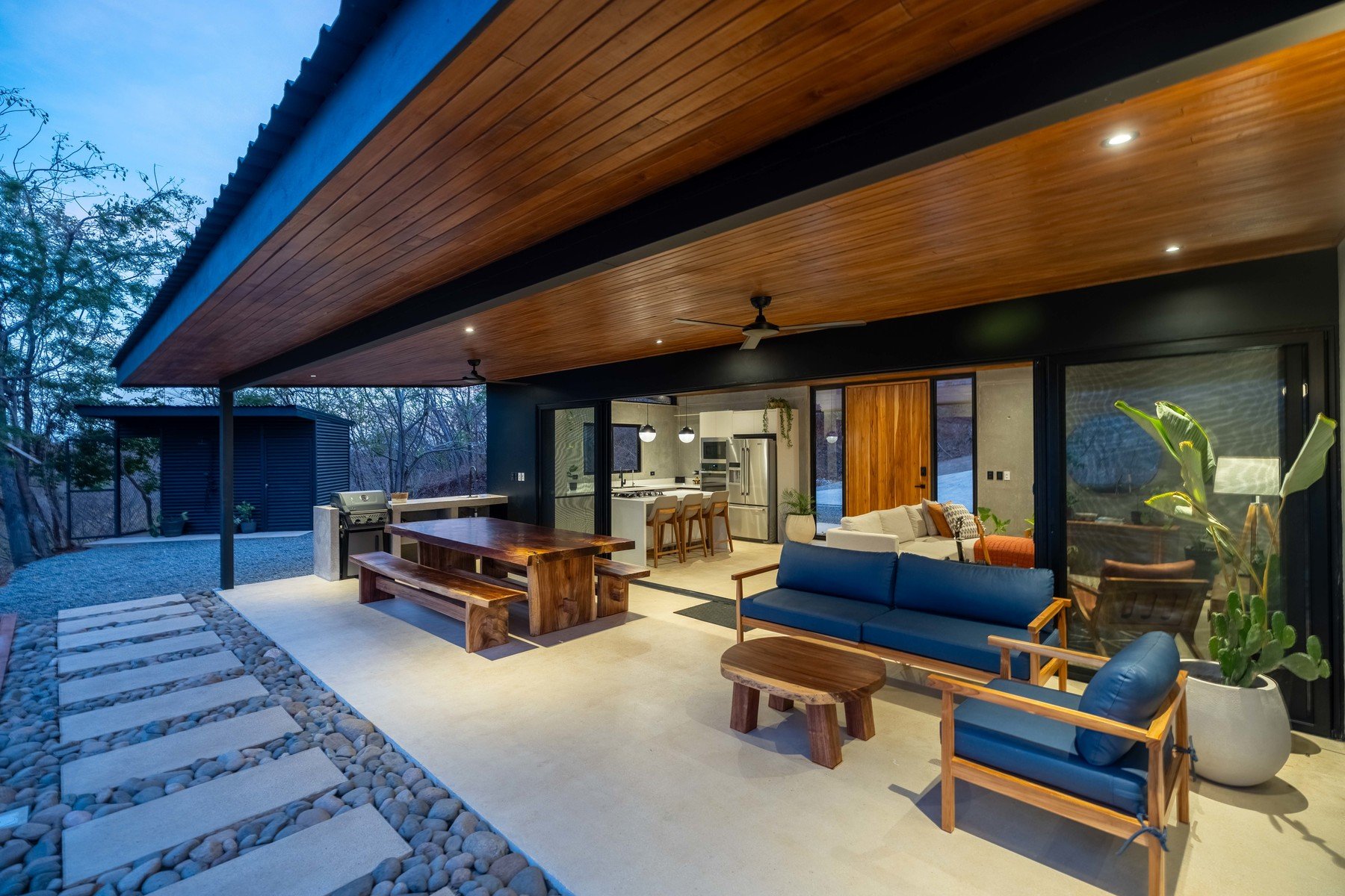 Casa Negra | Modern 3-Bedroom Luxury Home with Pool and Mountain Views near Playa Negra, Costa Rica