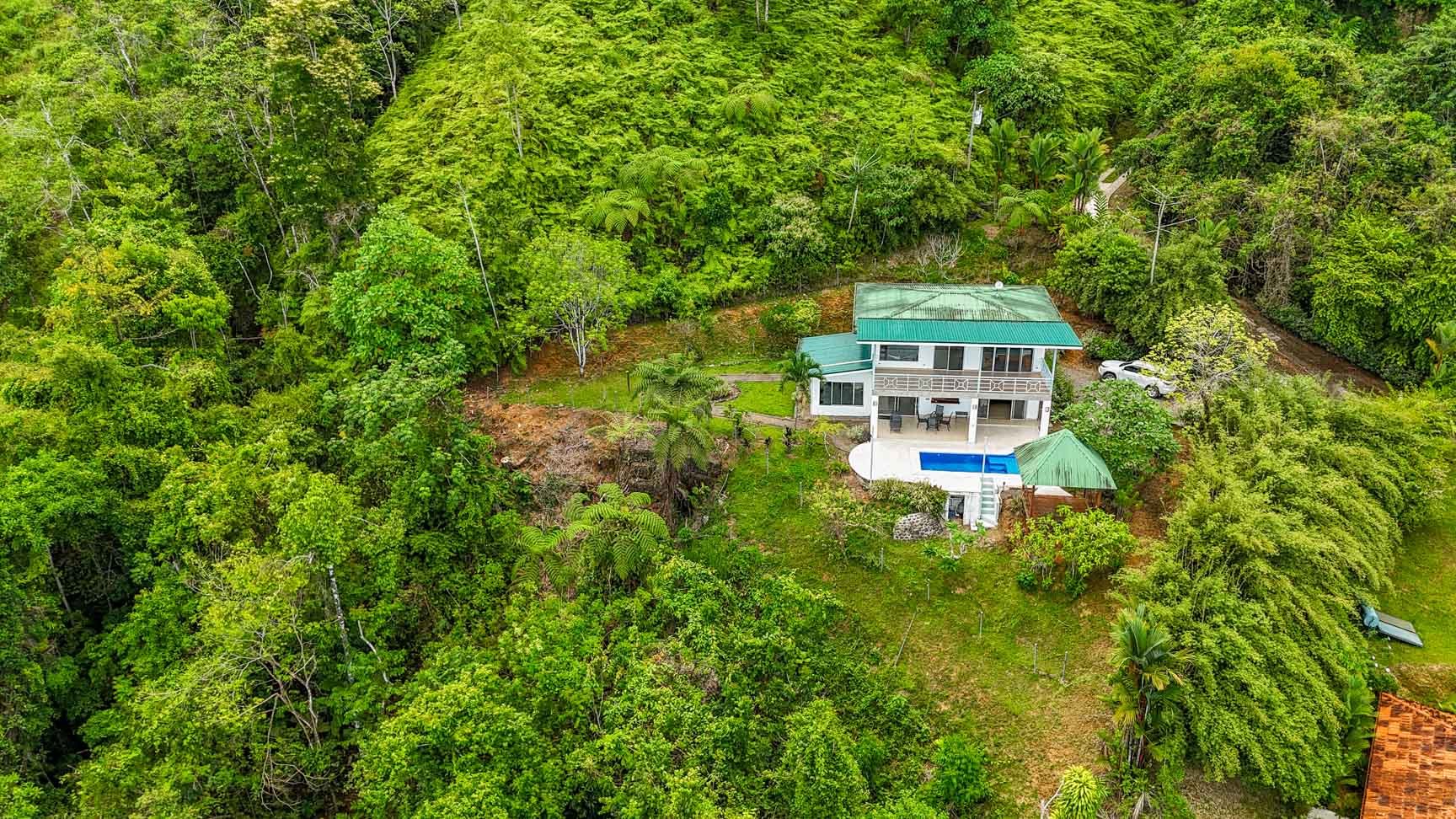 3-Bed Ocean View Home Near Ojochal, Costa Rica | 2.75 Acre Jungle Property