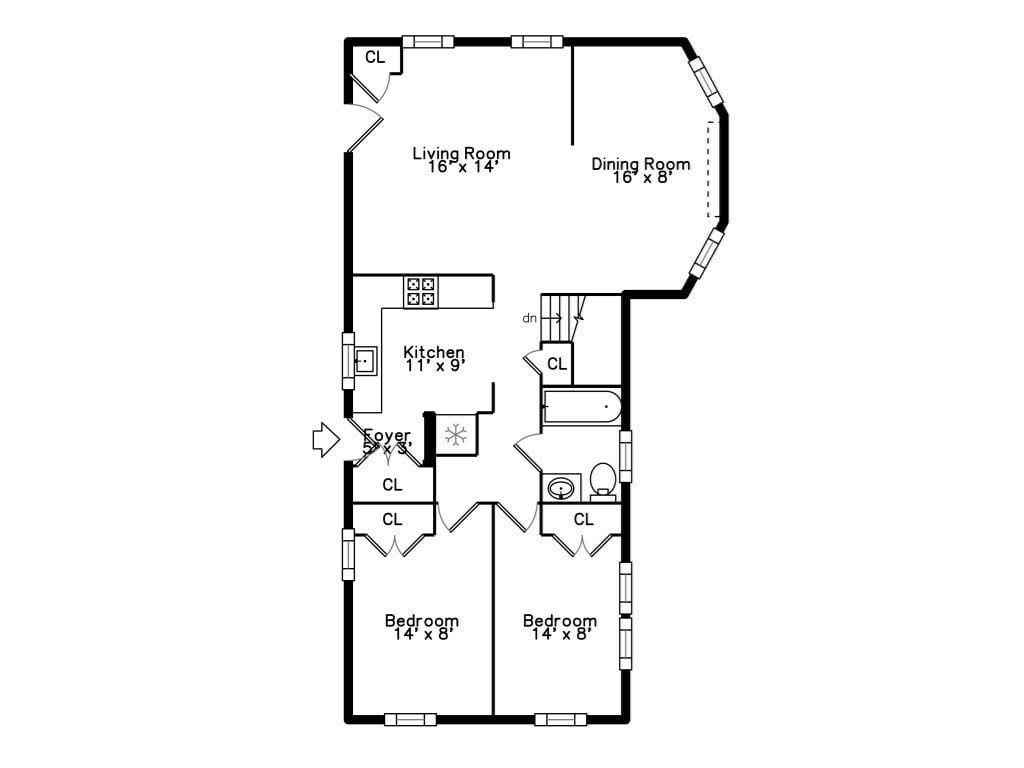 1032 Chestnut St, #1