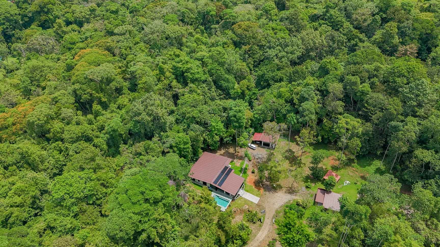Jungle Home with Riverfront and Orchard in Ojochal Costa Rica