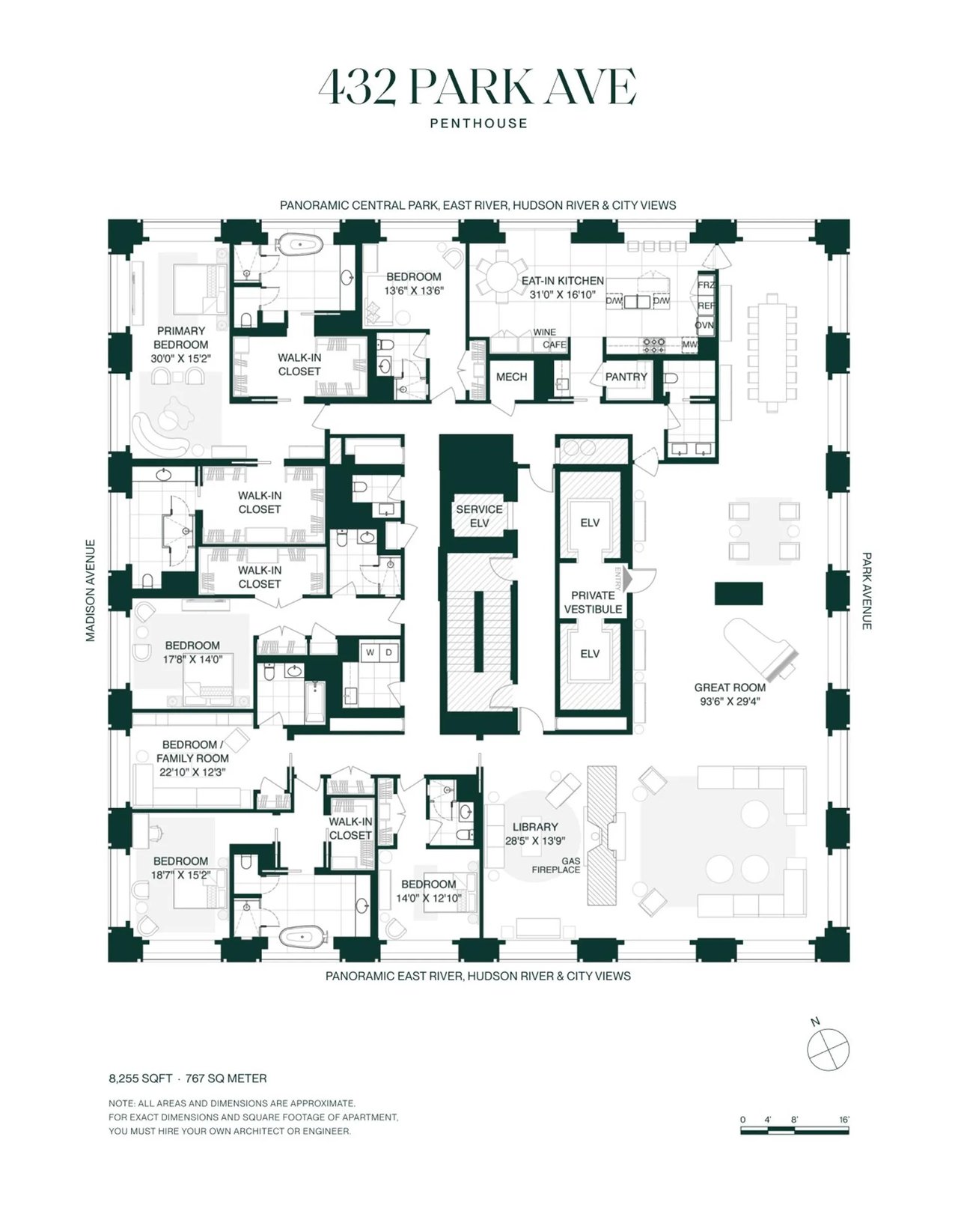 432 Park Ave Penthouse