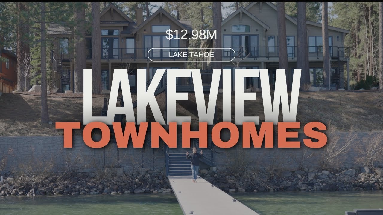 TWO Lake Tahoe Town Homes for $12.98M?! Or one for $6.75M?