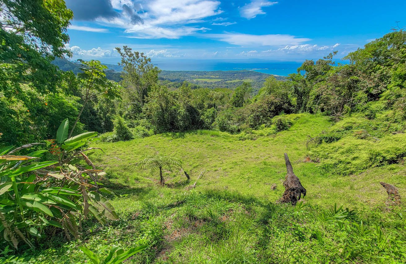 Large Uvita Lot With Whale’s Tail Ocean Views, Sunsets & Legal Water – Ready to Build!
