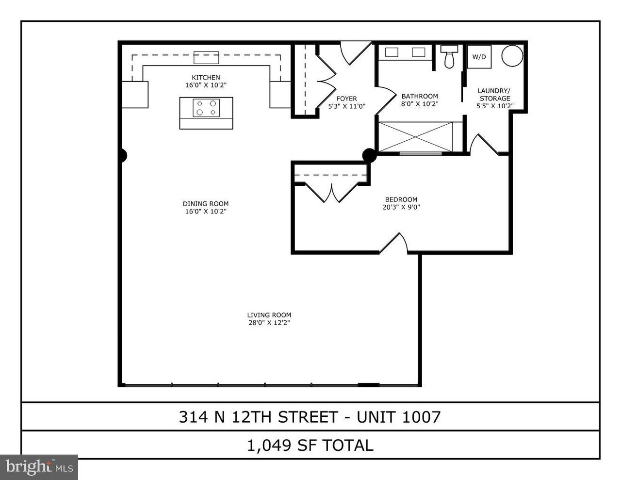 314 N 12th St, #1007