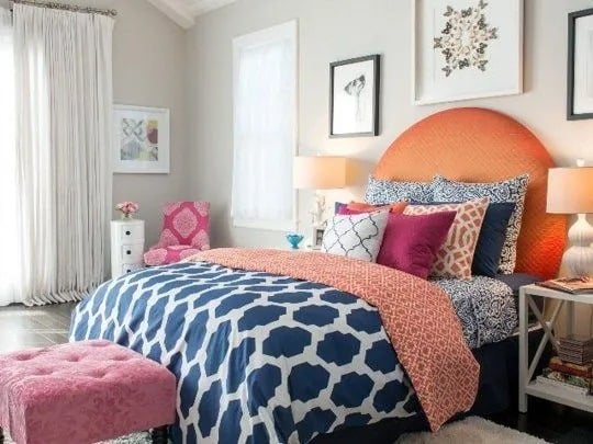 Blue + Orange Color Scheme