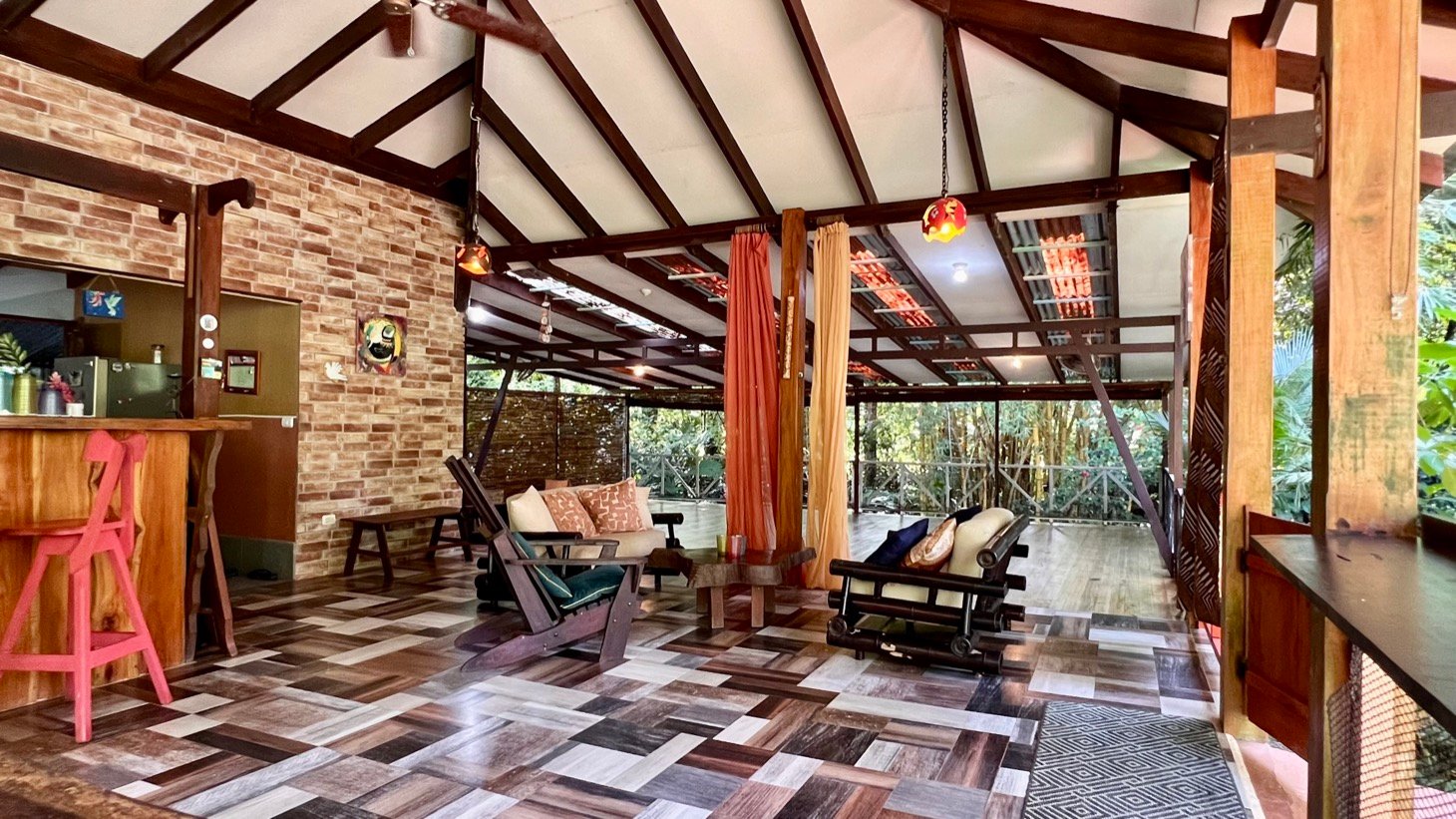 Tropical River Property with Cabinas, Pool & Event Space in Ojochal