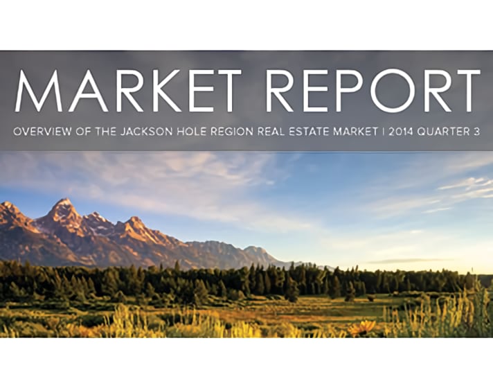 Jackson Hole Real Estate Market Report – 3rd Quarter 2014