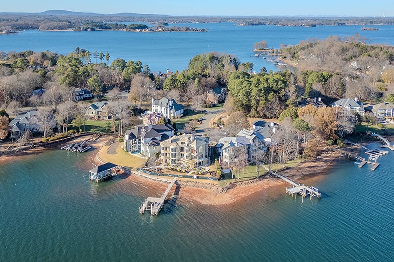 Cornelius NC waterfront luxury homes on Lake Norman