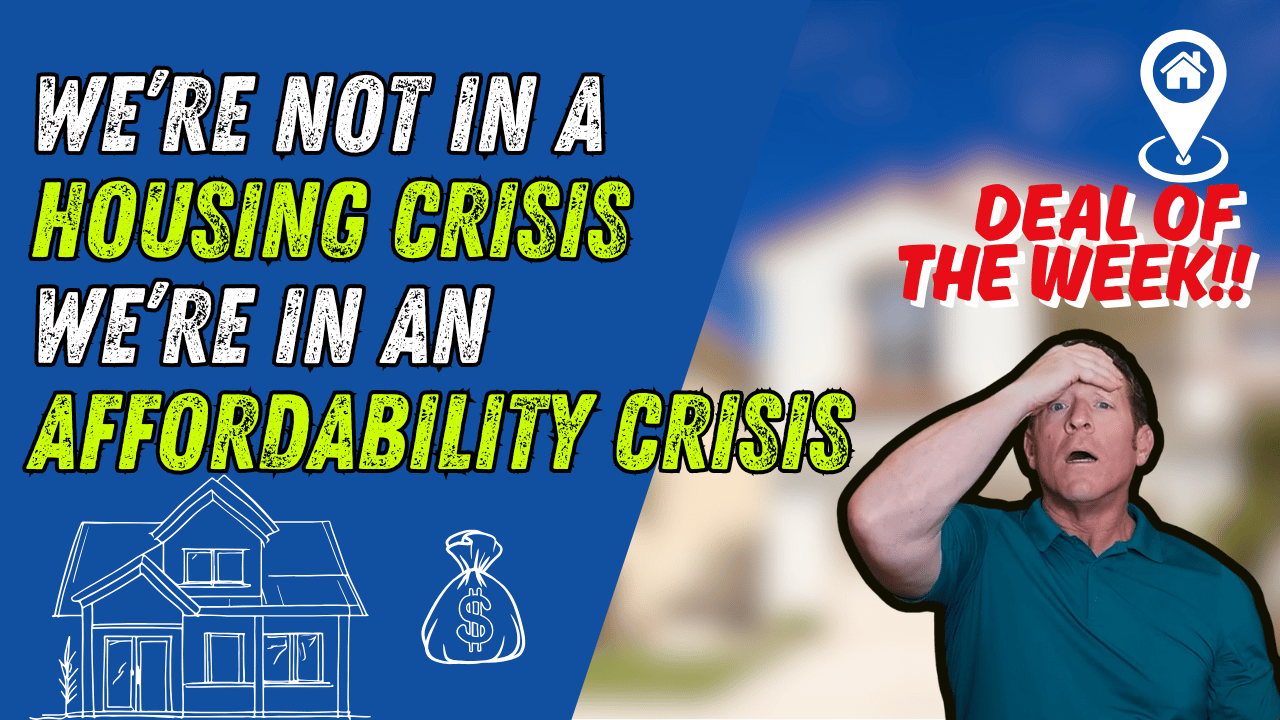 Why Homes Aren't Crashing — It's an Affordability Crisis | Cupertino Real Estate Deal