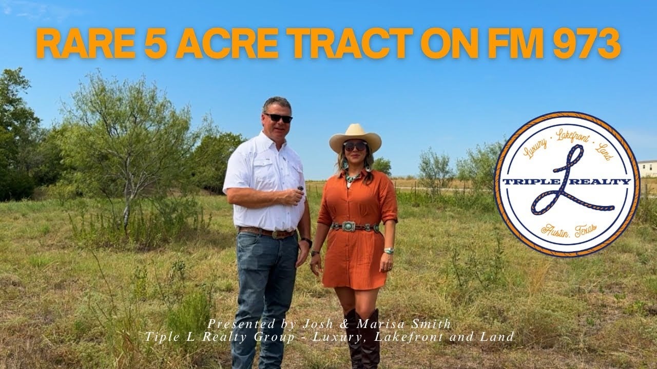  Rare Five Tract on FM 973 - No Restrictions - 11401 Schmidt Lane Manor TX 78653