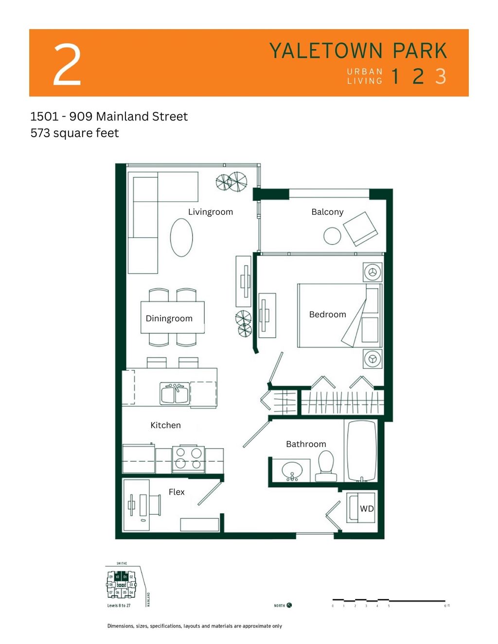 909 Mainland St, #1501