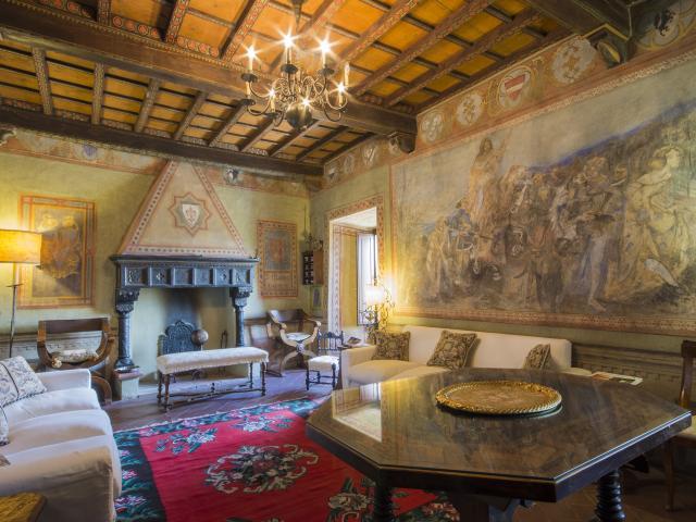 Stunning Luxury Castle Near Siena with Pool