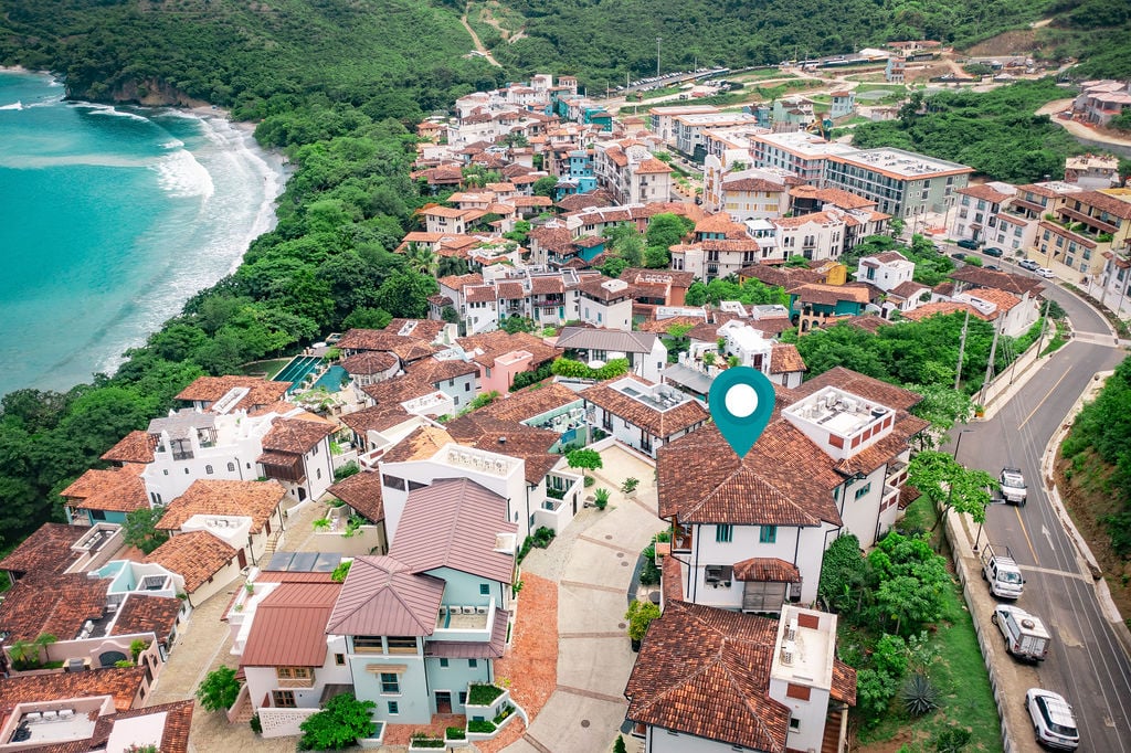 Villa Santorini | Four-level Oceanview Estate Nestled in the Hillside of Las Catalinas—Costa Rica’s Premier Car-free Beach Town.