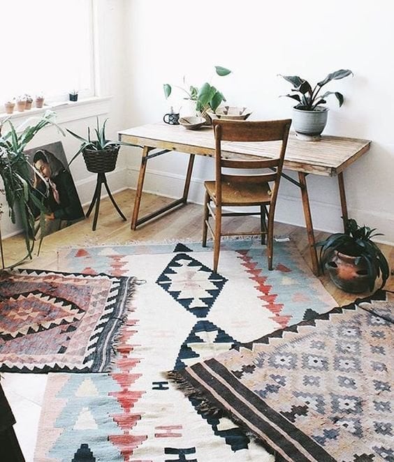 We’re Obsessed: Layering Rugs To Make Your Space Feel Cozy + Eclectic