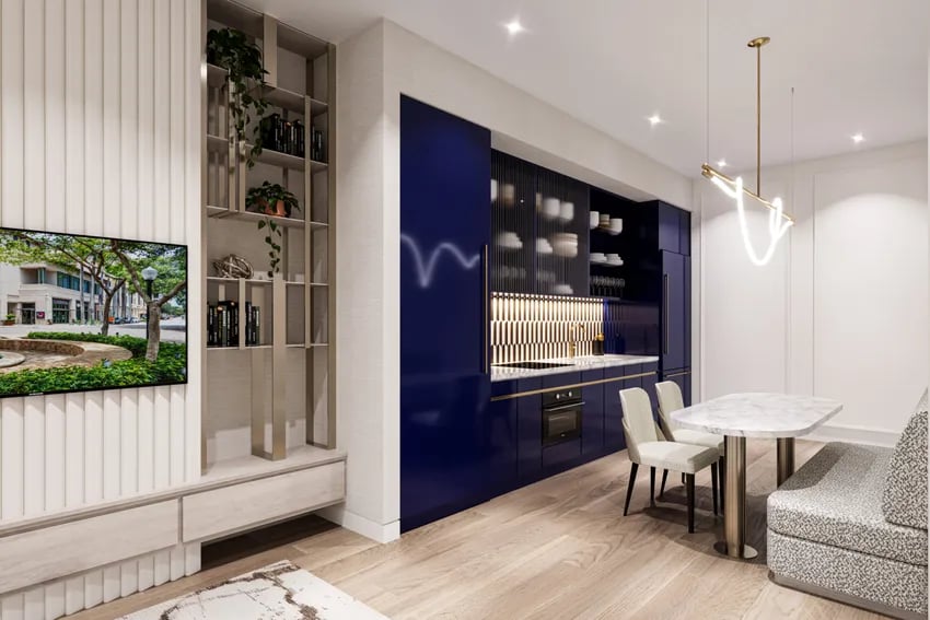 The Avenue Coral Gables kitchen