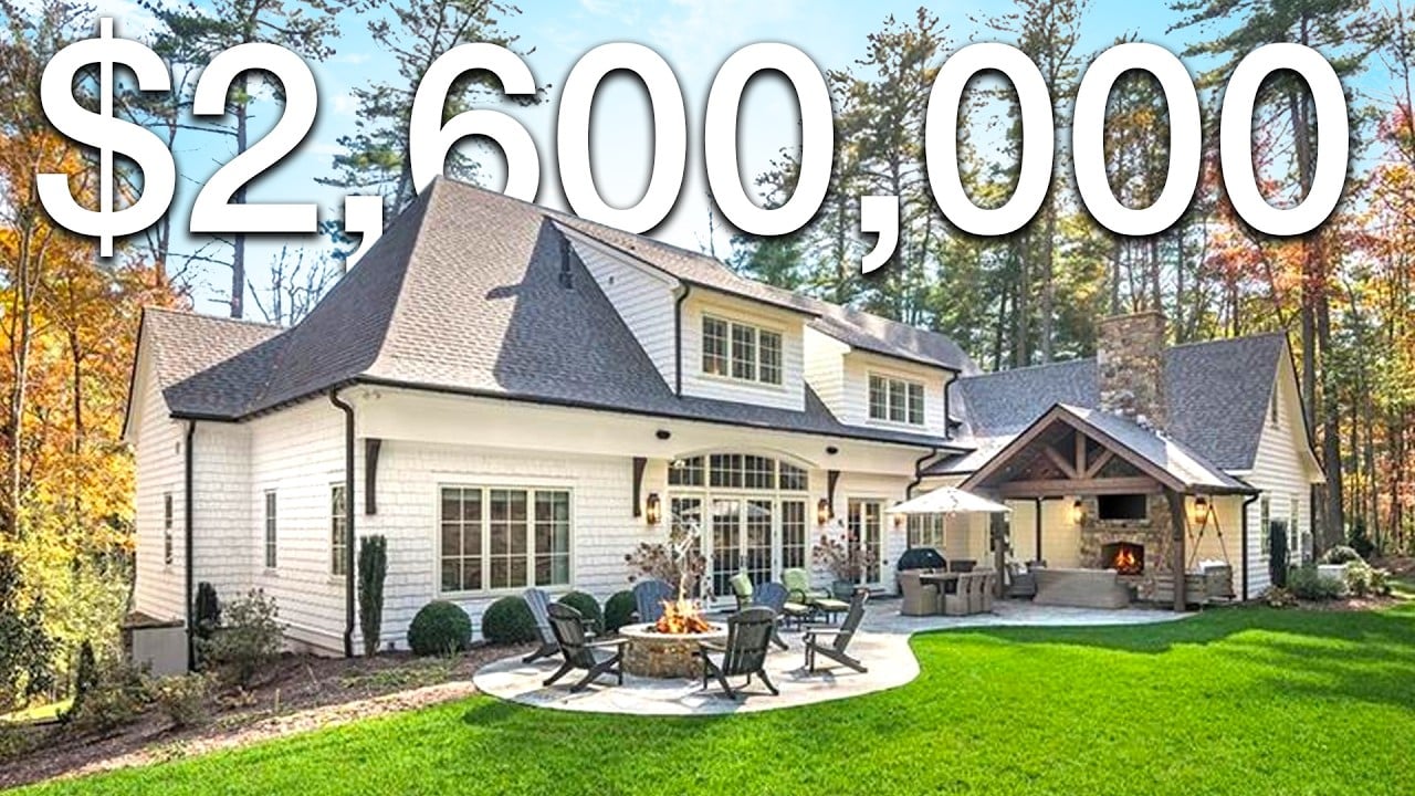 Inside a $2,600,000 Custom Built Home in Biltmore Forest
