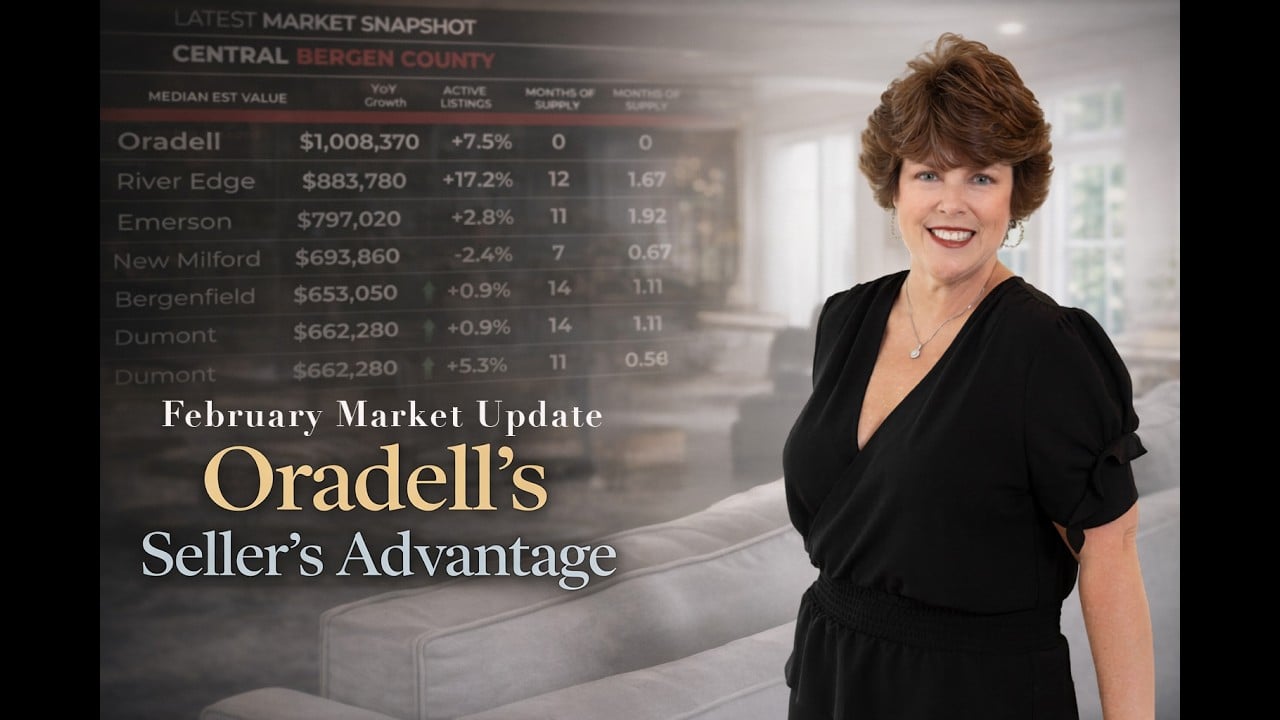 February Market Update: This Oradell Market Trend Caught Everyone Off Guard