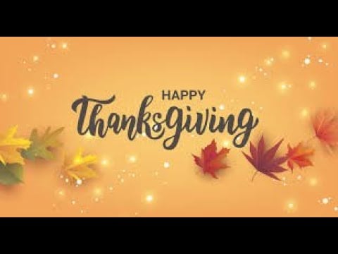 OGSR Happy Thanksgiving