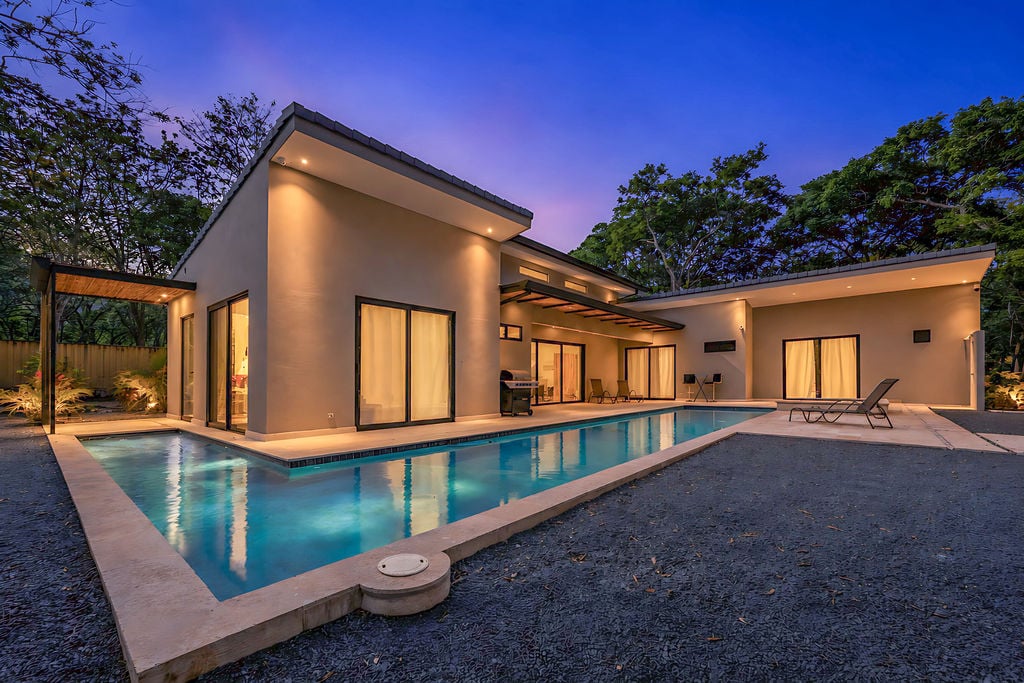 Casa Avalon |  New 4-Bedroom Home on 1.48-Acre Lot – Build 2 More Structures, Just Minutes from the Beach! 