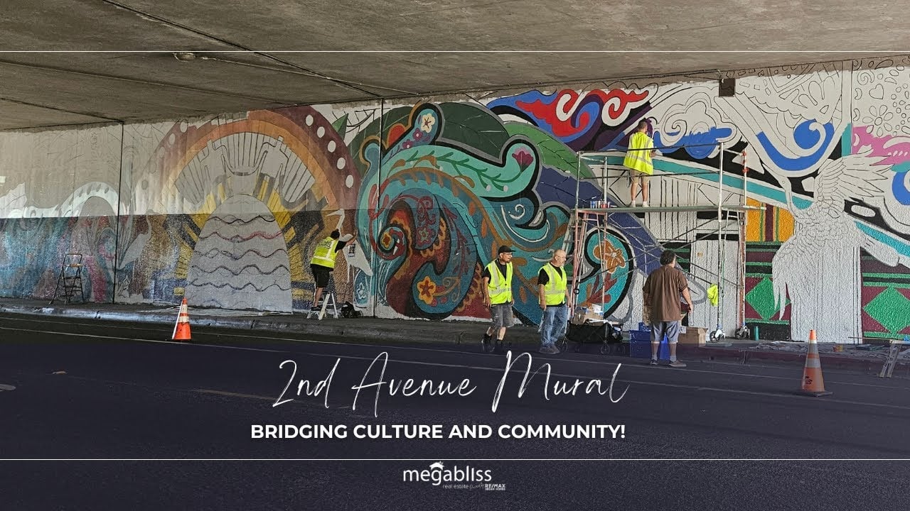 2nd Avenue Mural - Bridging Culture and Community!