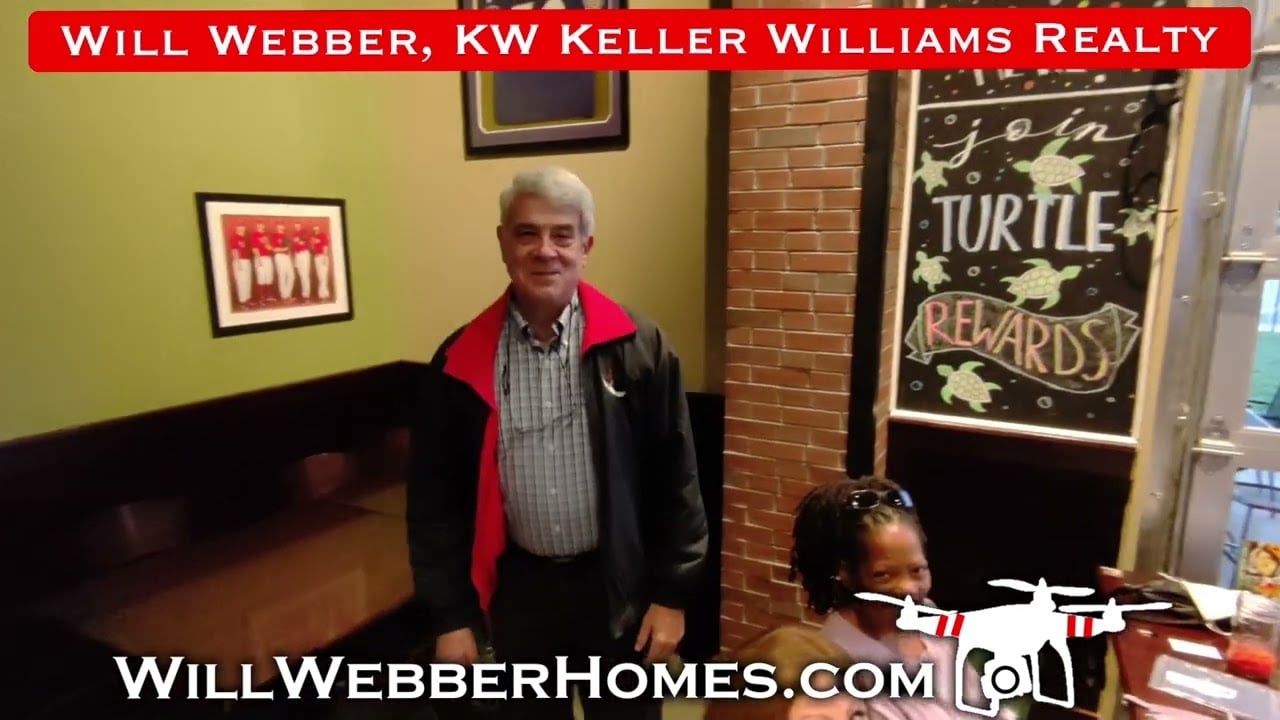 Indoor Drone Photography by Will Webber Homes | "Izzie's Delaware Debut at The Green Turtle