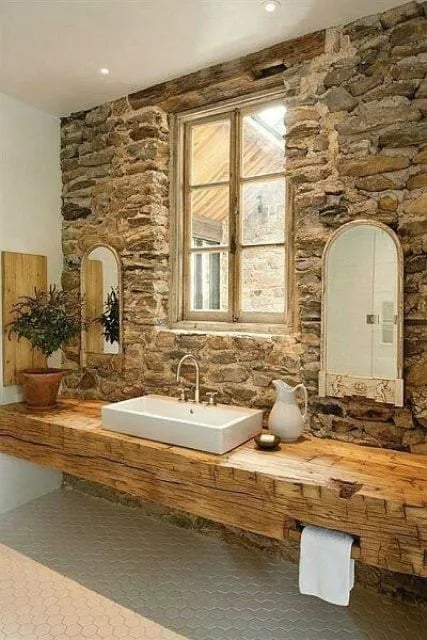 Repurposed Bathroom Vanity