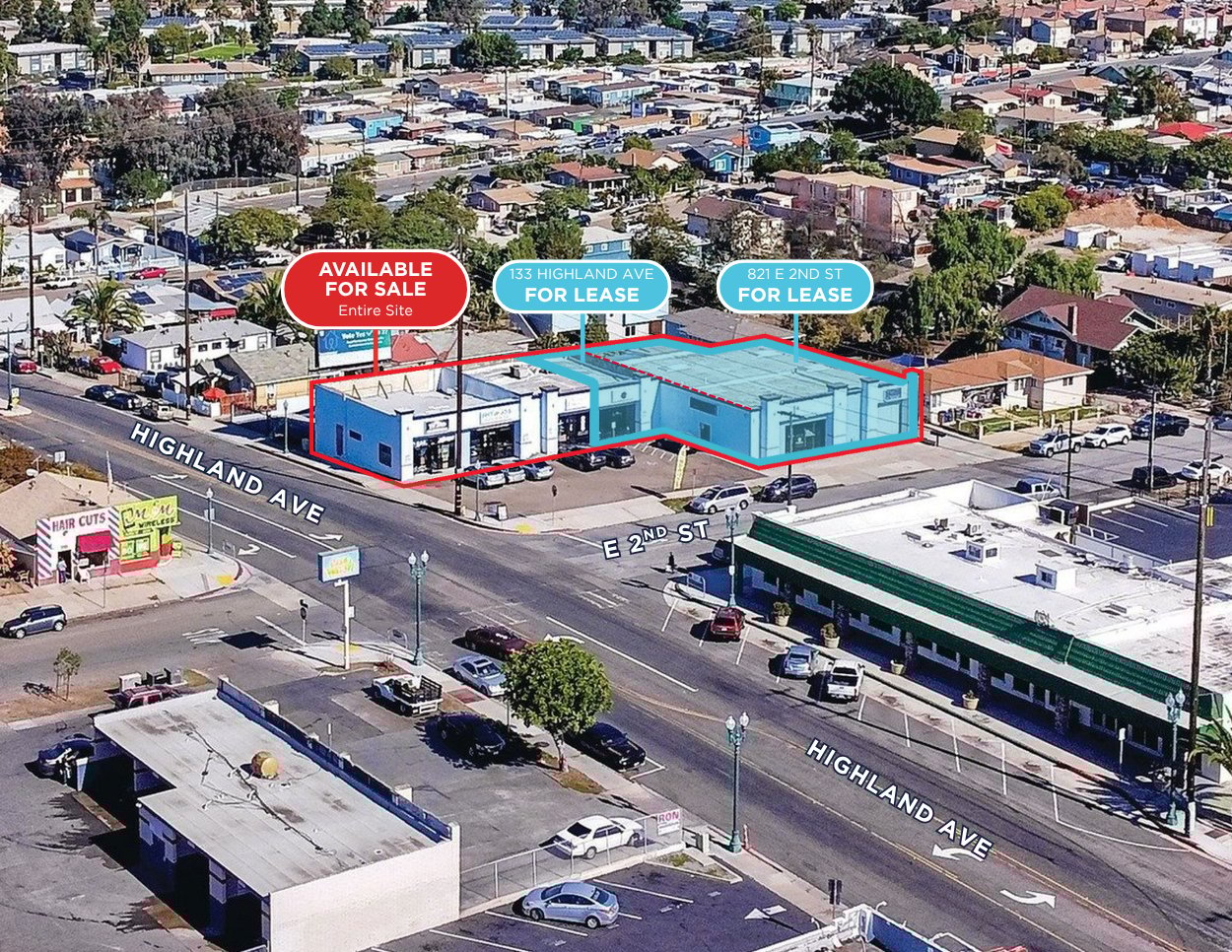 821 E 2nd Street & 133 Highland Avenue