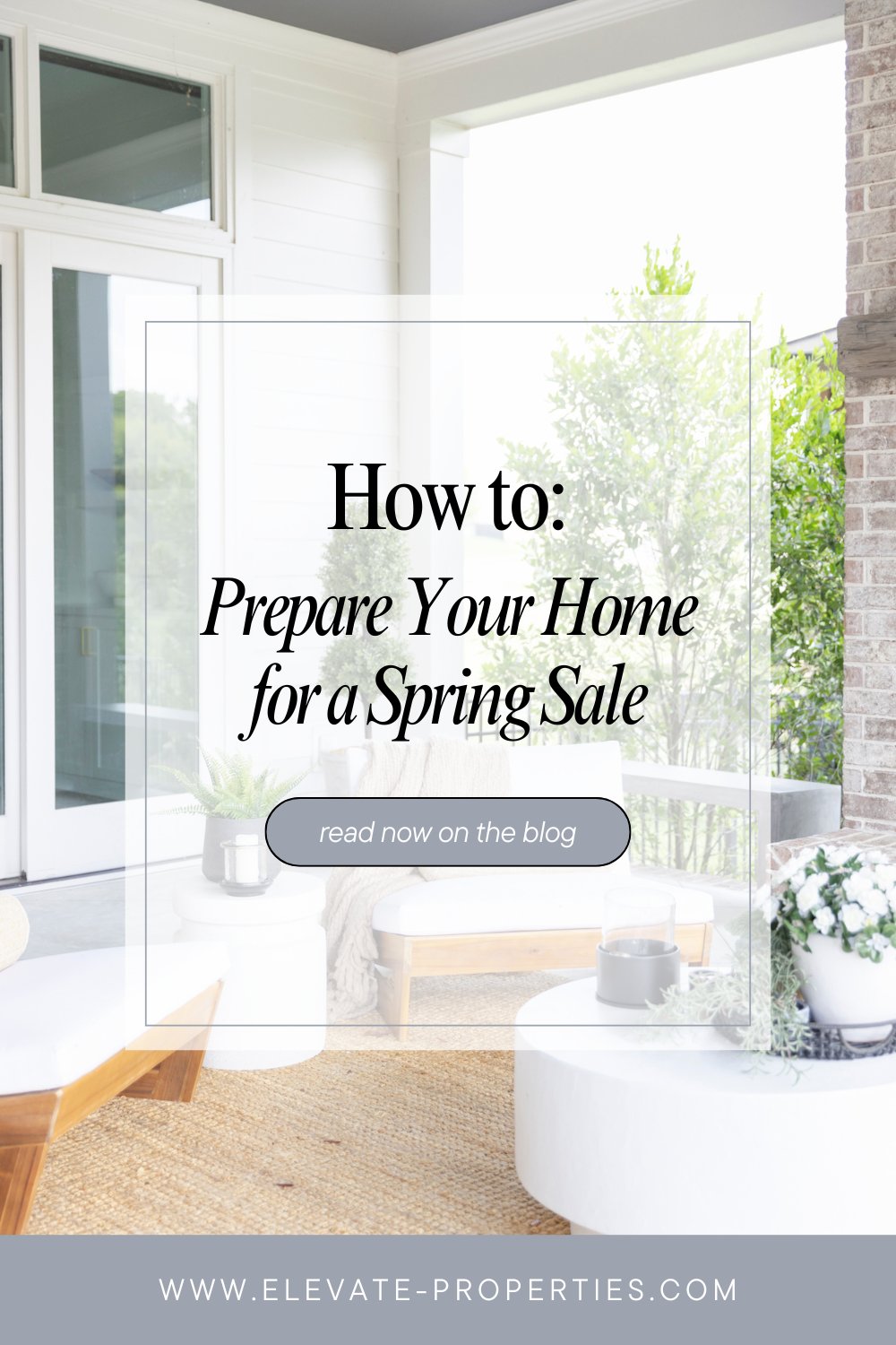 How to Prepare Your Home for a Spring Sale