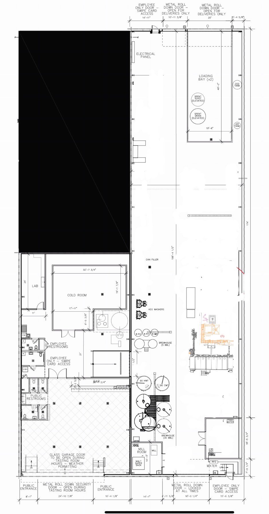 35ft Ceilings Fully Built Brewery & Taproom Available