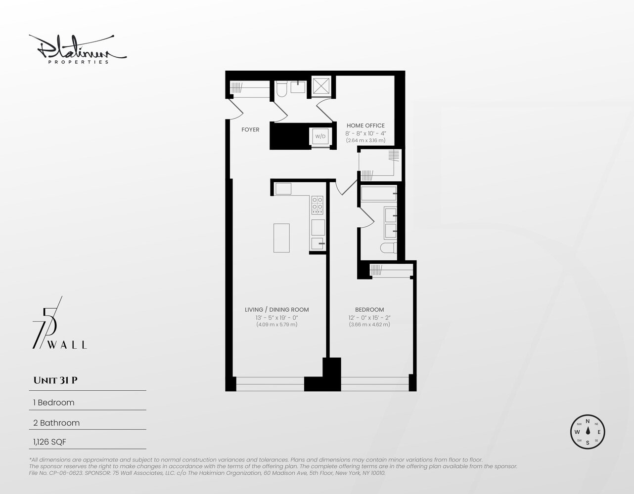 75 Wall Street, Apt 31P