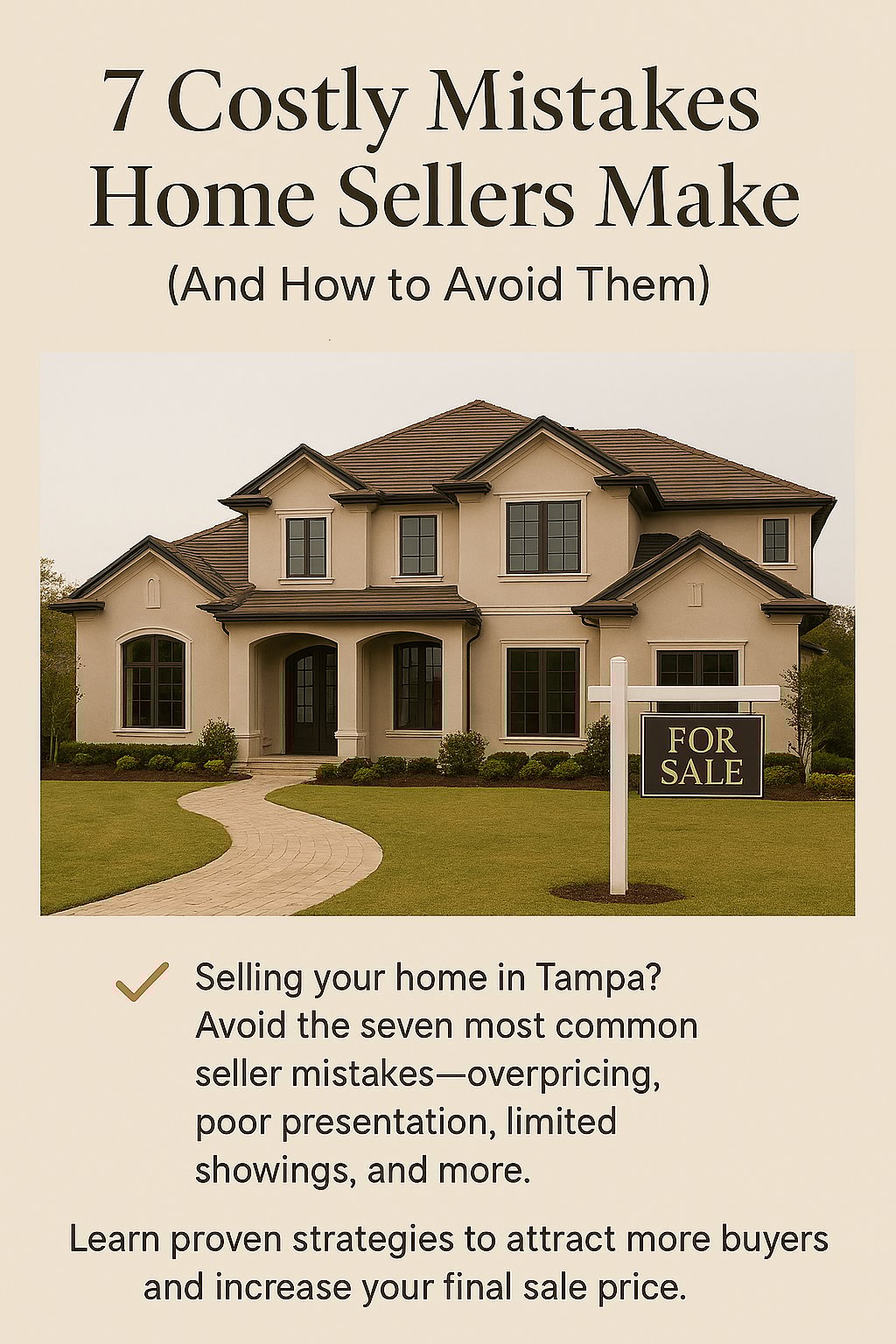 Top 7 Mistakes Home Sellers Make (And How to Avoid Them)