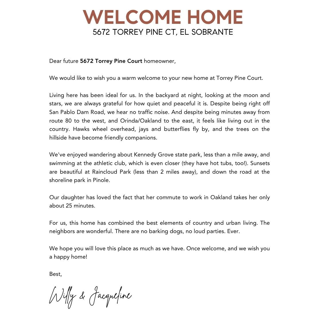 Welcome Home