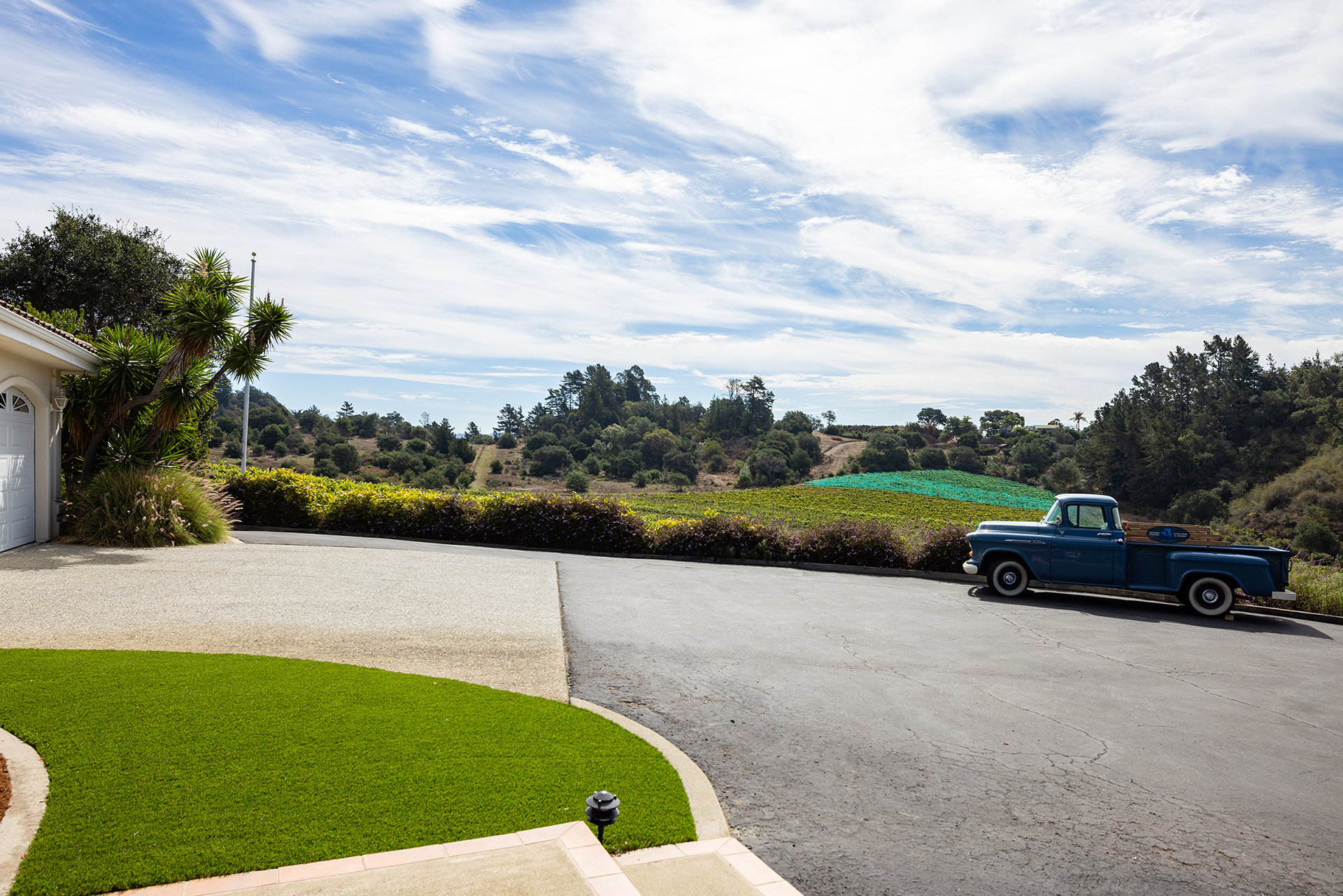 Private Aptos Estate with Vineyard Views
