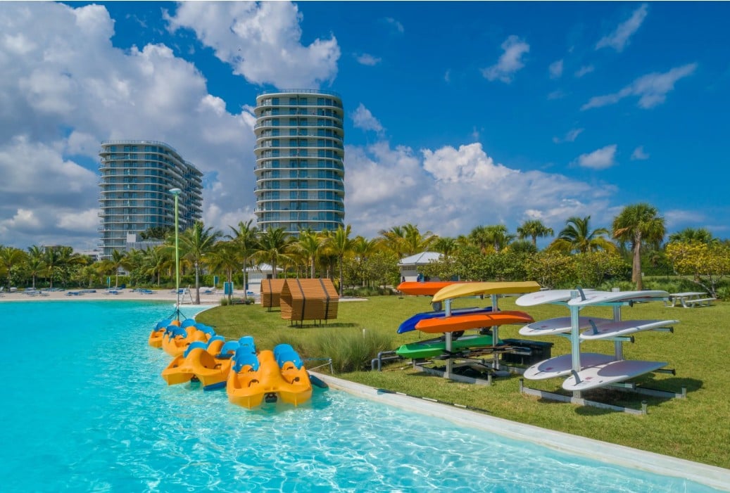 SoLé Mia Debuts Largest Floating Pickleball Court in North Miami