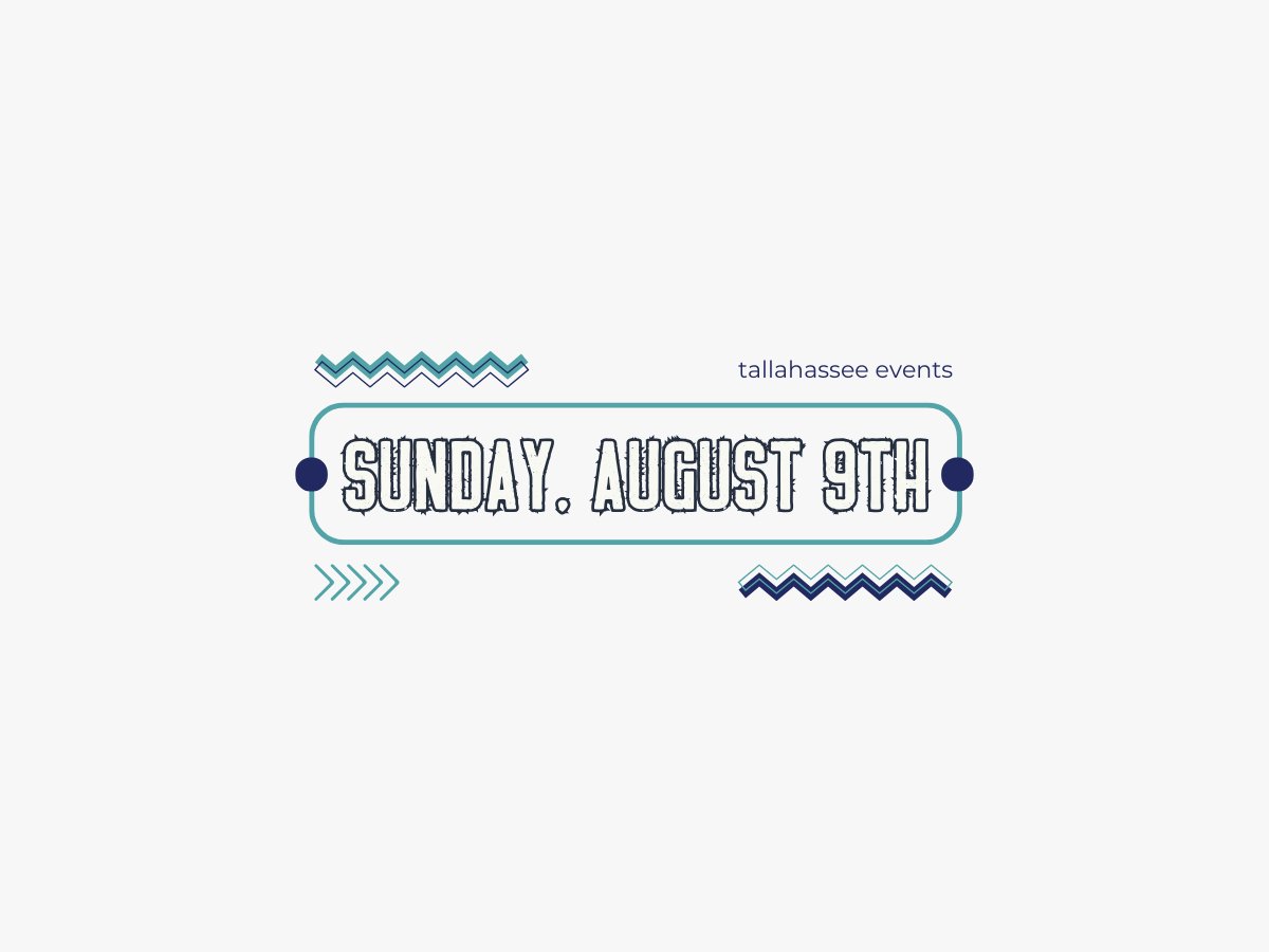 sunday august 9 2026 events in tallahassee florida