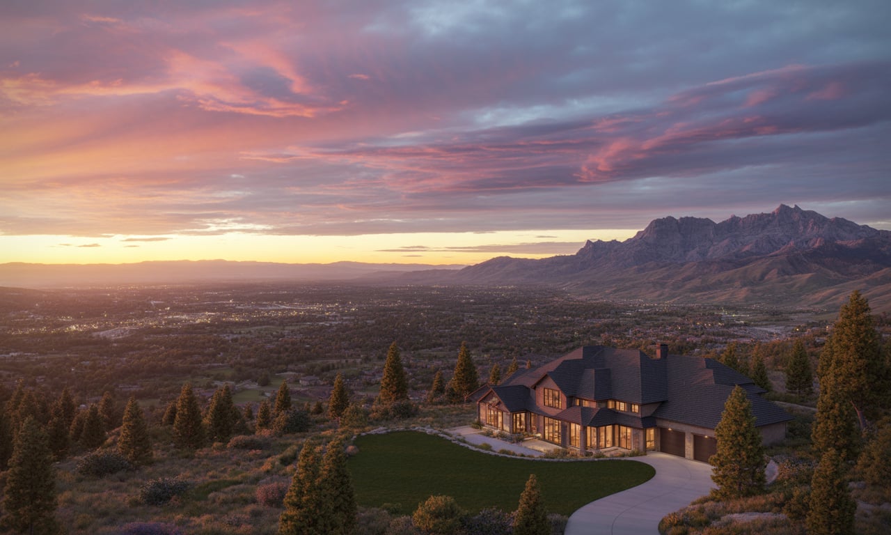 Million Dollar View in Draper, Utah
