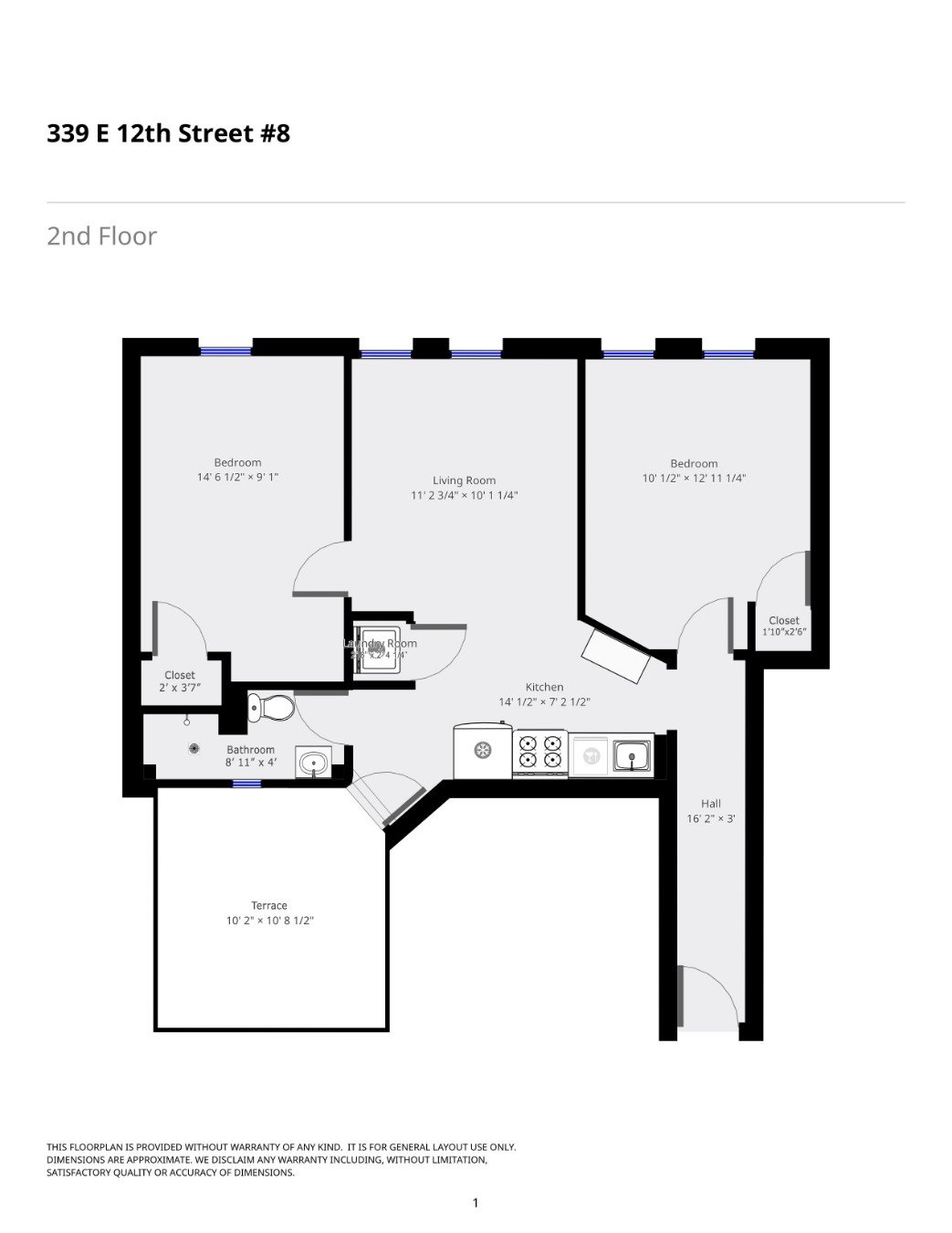 339 East 12th Street Unit: 8
