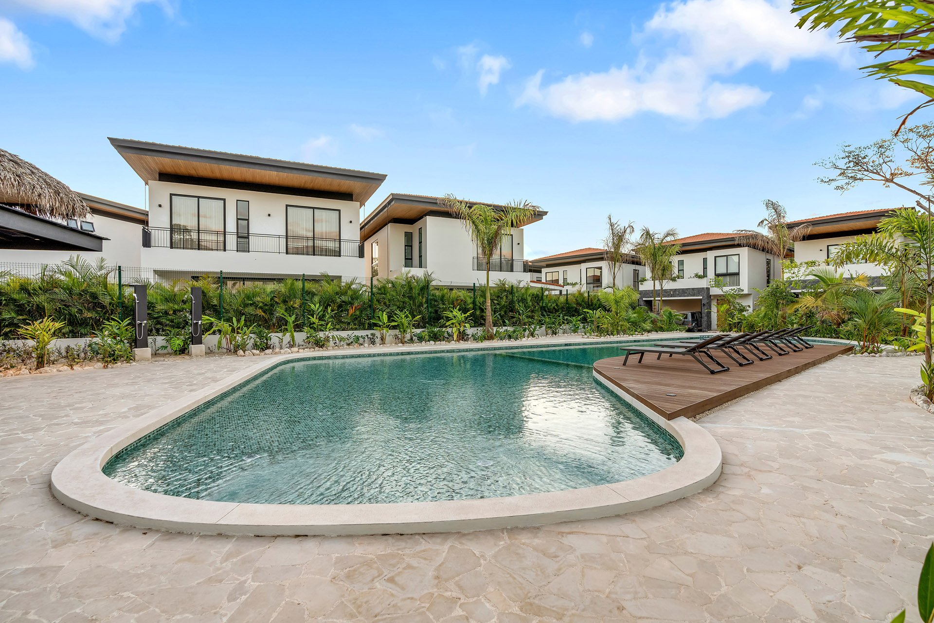 Villa Tropical Dawn | 4-Bedroom Modern Oasis in Bosques de Pinilla with Forest Views & Resort-Style Amenities