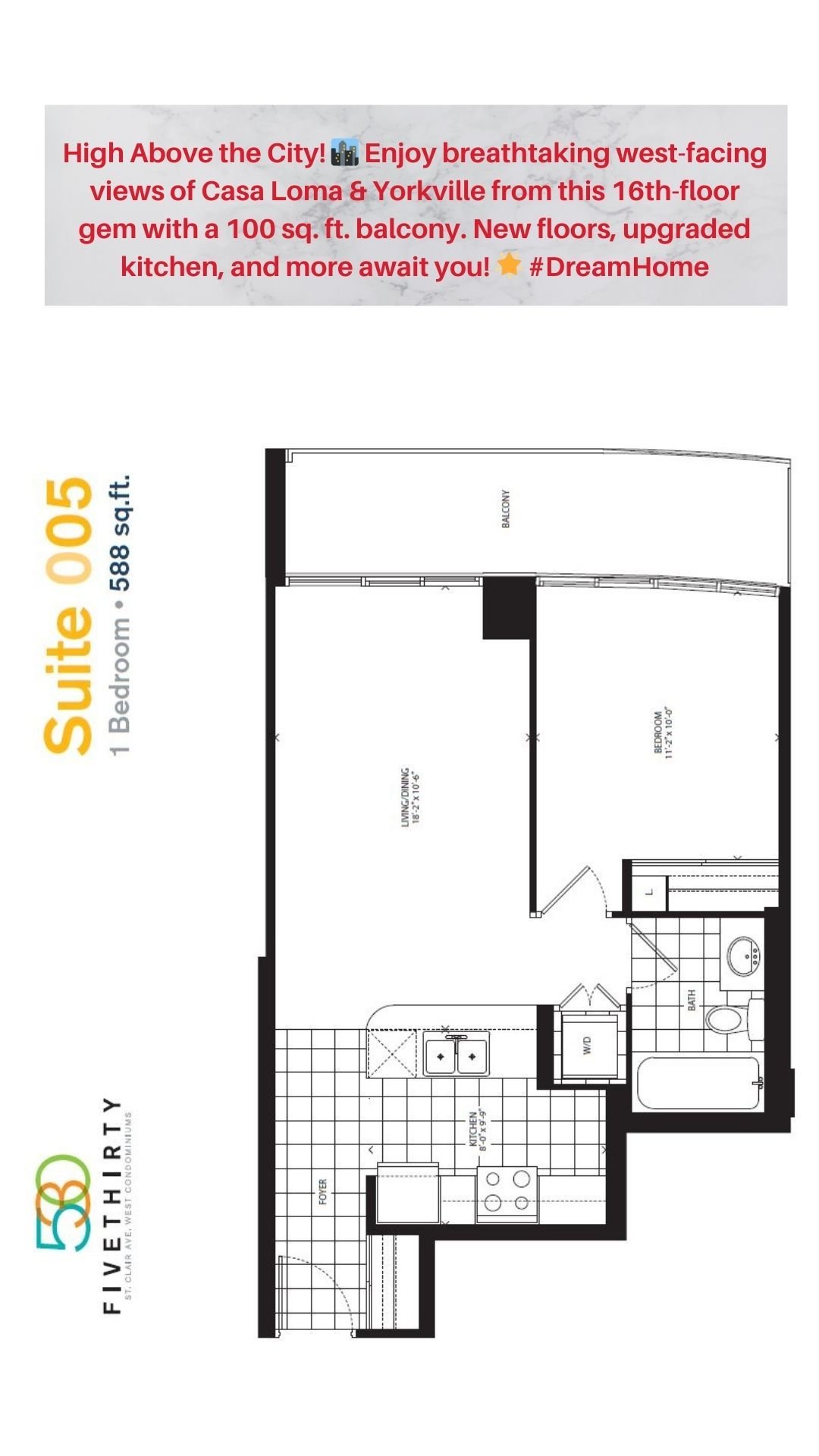 530 St Clair Ave W Unit: 1605